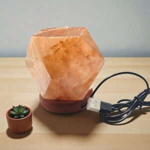 Lampara de Sal diseño -Hexagonal COD: D-44