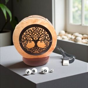Lampara de Sal del Himalaya -Arbol de la vida  COD: D-199