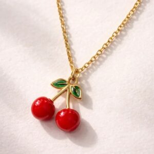 Cadena De Acero Alta Calidad Diseño fruta cereza