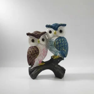 Búho Polyresina 21 Cms