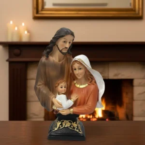 Familia De Jesús Polyresina Cod 8620 19,5x12,5cms