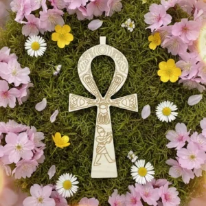 Cruz De Anhk 20 Cm -madera