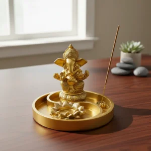 Jardín Zend Porta Incienso Diseño Ganesha Cod:rs66933