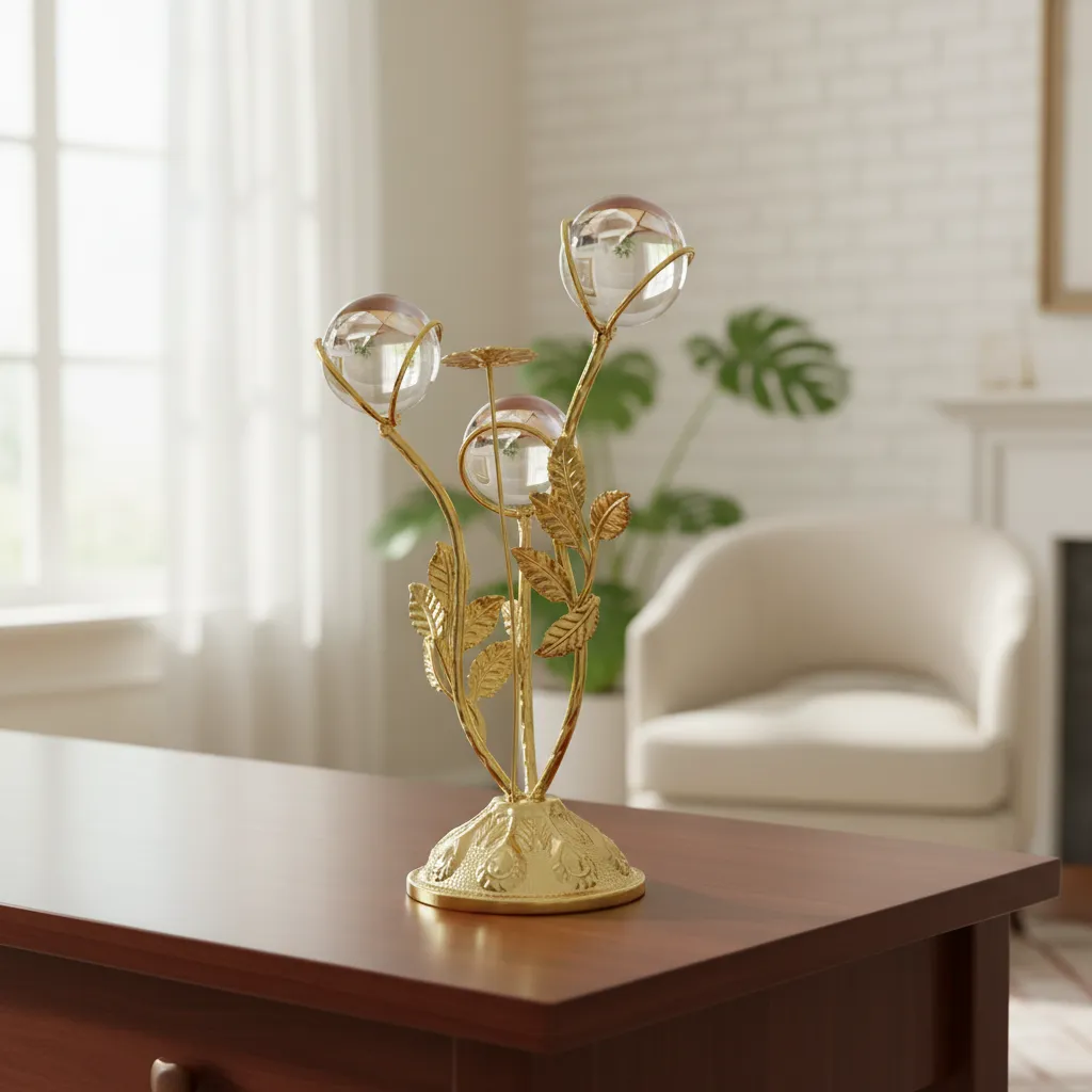 Adorno Decoración 3 Esferas Mide 23cm Cod 09193