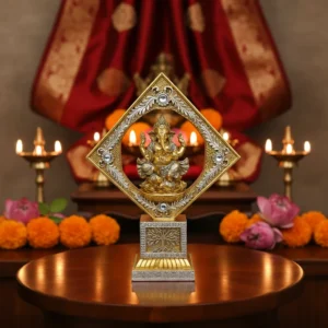 Figura Decorativa Ganesha Cuadro Mide 25x17.5cm Cod:rs66789