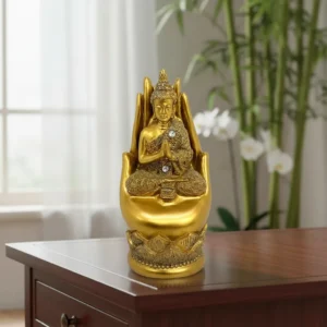 Figura Decorativa Buda En Meditacion Mide 15x6.5cm