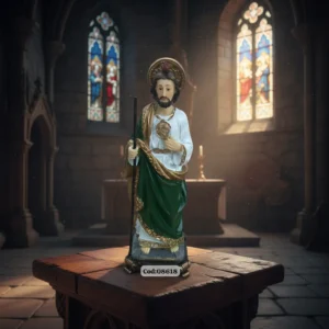 San Judas Tadeo Escultura 15 Cm- Polyresina