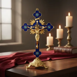 Jesús Crucificado Mide 21.5cm Cod:a21cm-b