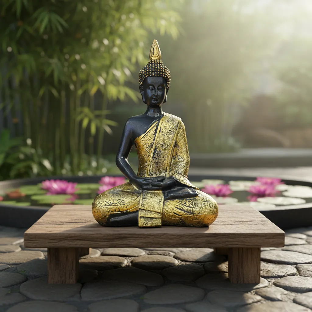 Buda Polyresina 21 Cms