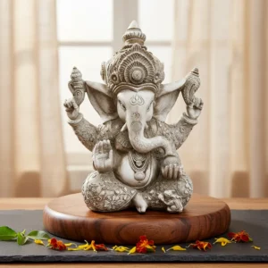 Figura Decorativa Hindu Ganesha Colores y Tamaños