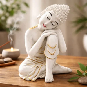 Figura Decorativa Buda Tranquilidad Emocional Mide 19x12.4cm