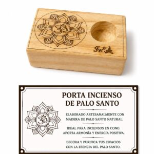 PORTA INCIENSO PRENSADO 6X4X2CM