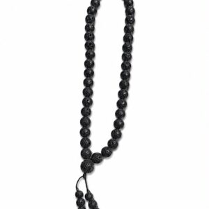 CODIGO SAGRADO CUARZO VOLCANICA 8MM - 45 CUENTAS