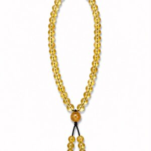 CODIGO SAGRADO CUARZO CITRINO 8MM - 45 CUENTAS