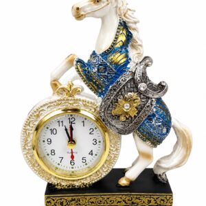 RELOJ CABALLO 15X12CM