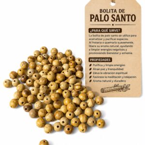 PALO SANTO BOLITA 9MM - 100 UNIDADES