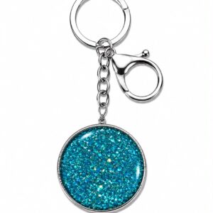 LLAVERO GLITTER 10.5X3.6CM