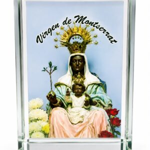 PEDESTAL MESA VIRGEN DE MONTSERRAT - 7.5X8.2X2CM