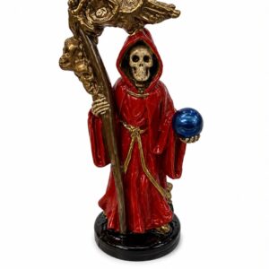 SAN MUERTE ROJO - 12X5CM