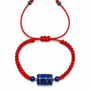 PULSERA ROJA PROTECCION - LAPILAZULY