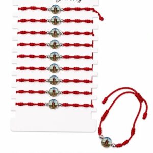 PULSERA HILO MACRAME EXPEDITO PACK 12 UNIDADES