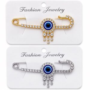 BROCHE OJO TURCO MIDE 7CM