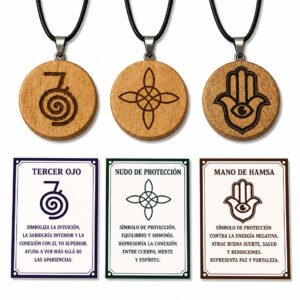 COLGANTE PALO SANTO 4CM - PACK 3 UNID