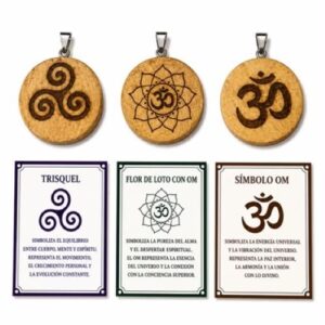 COLGANTE PALO SANTO 4CM - PACK DE 3 UNIDADES