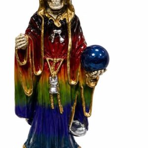 ESTATUA SANTA MUERTE - 28X8CM
