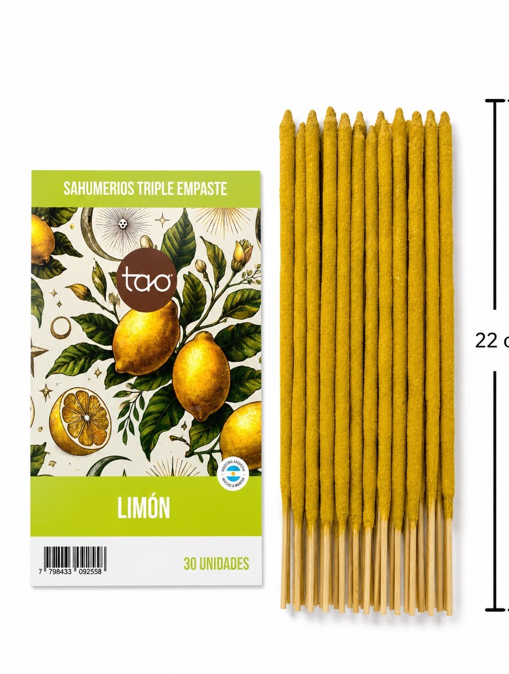 sahumerio triple empaste - Limón
